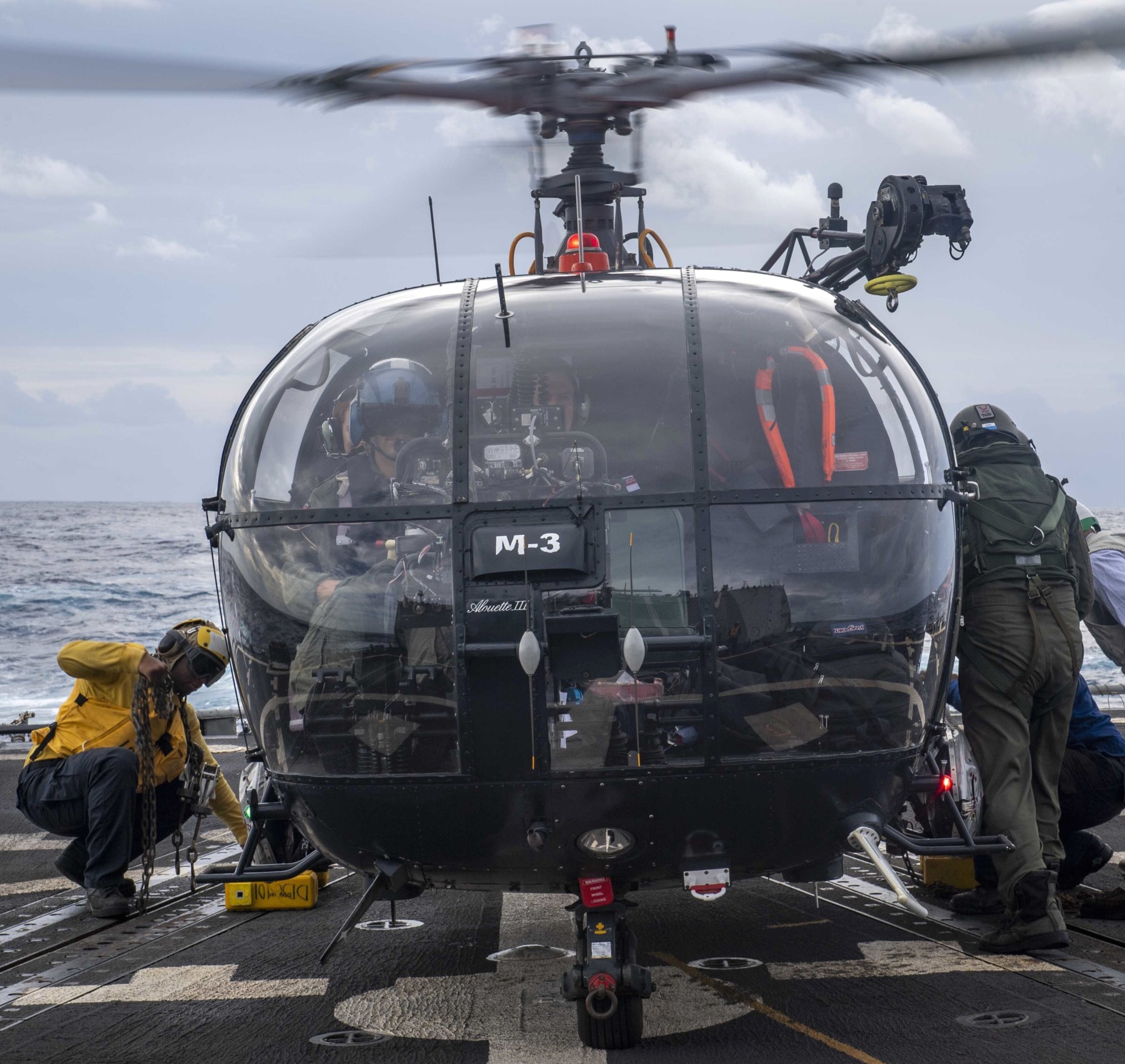 sa-316b alouette iii helicopter belgian navy armed forces naval component air force 08