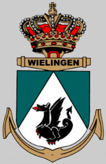 f-910 bns wielingen insignia crest patch badge frigate belgian navy 02