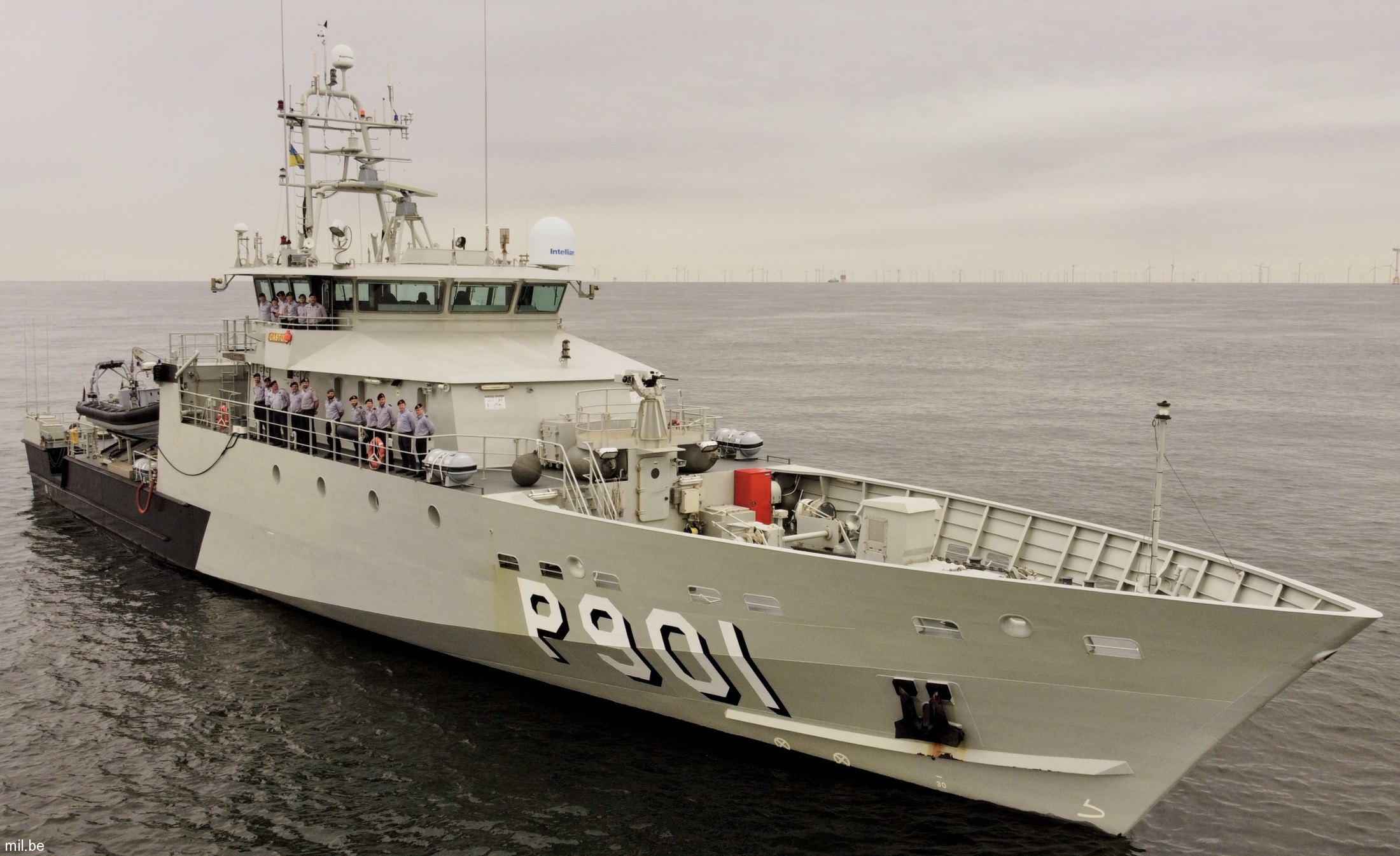 p901 bns castor class patrol vessel belgian navy armed forces naval component marinecomponent 06