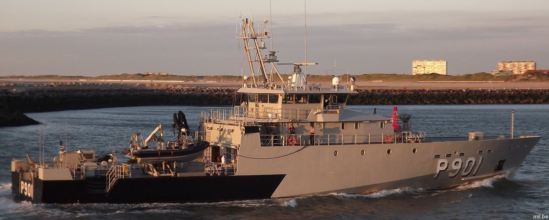 p901 bns castor class patrol vessel belgian navy armed forces naval component marinecomponent 08