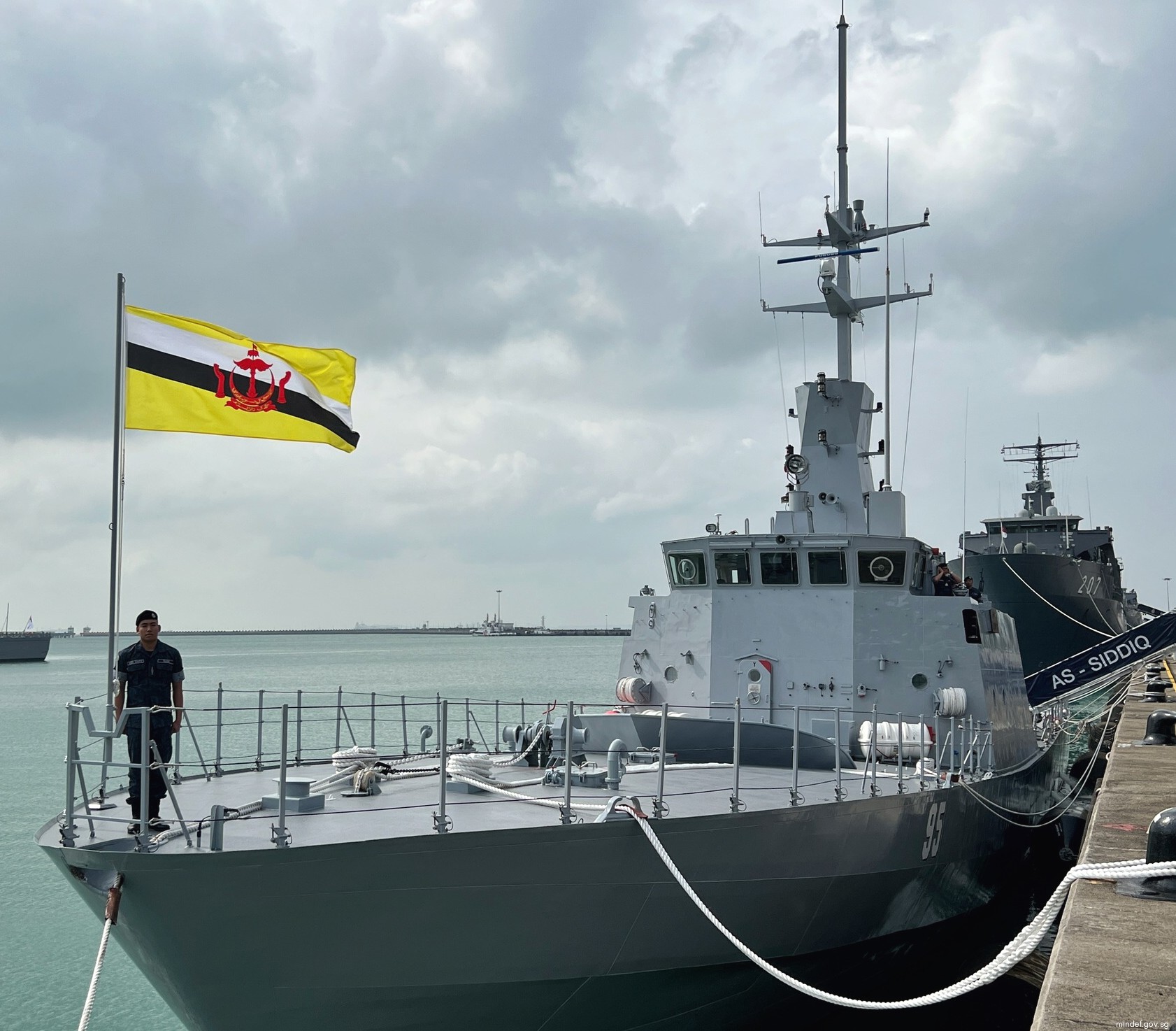 As-Siddiq Fearless class Patrol Vessel Royal Brunei Navy