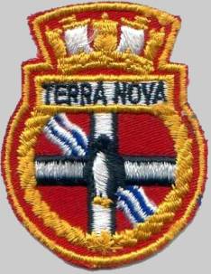 hmcs terra nova dde 259 patch insignia crest badge canadian navy