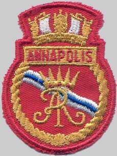 ddh 265 hmcs annapolis patch insignia crest badge