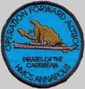 ddh 265 hmcs annapolis cruise patch