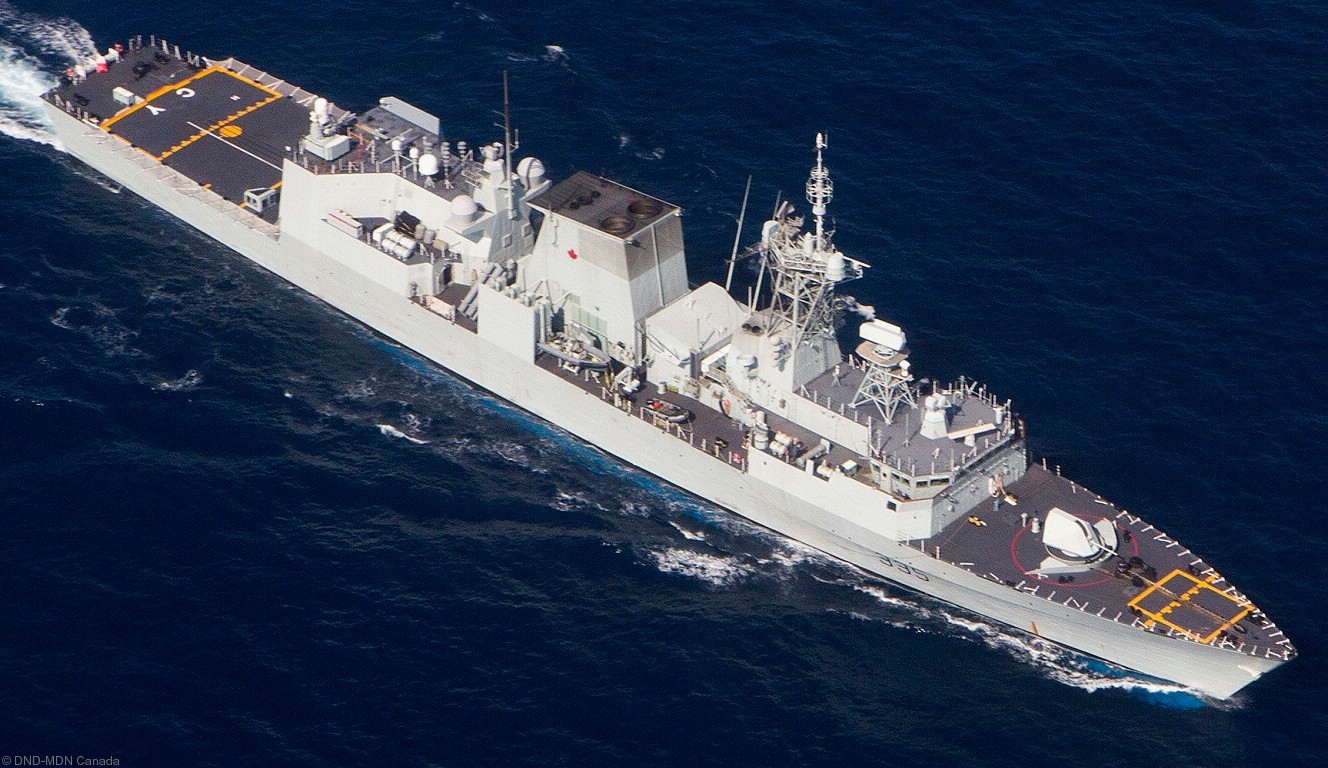 ffh-335 hmcs calgary halifax class helicopter patrol frigate ncsm royal canadian navy 58