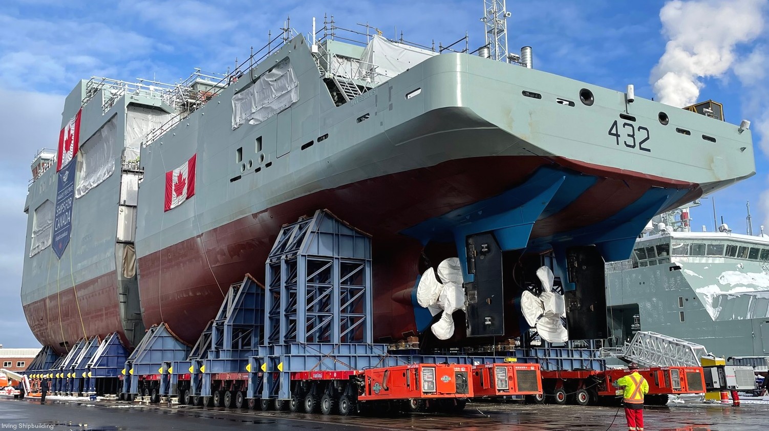 aopv-432 hmcs max bernays harry dewolf class arctic offshore patrol vessel ncsm royal canadian navy irving halifax 23