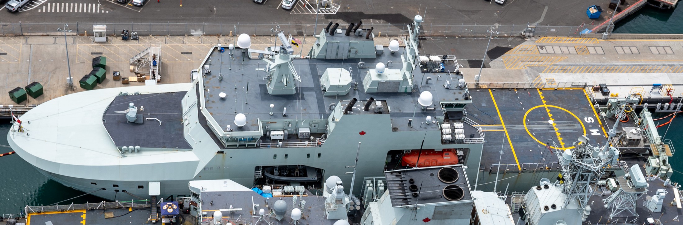 aopv-432 hmcs max bernays harry dewolf class arctic offshore patrol vessel exercise rimpac 2024 pearl harbor hawaii 28