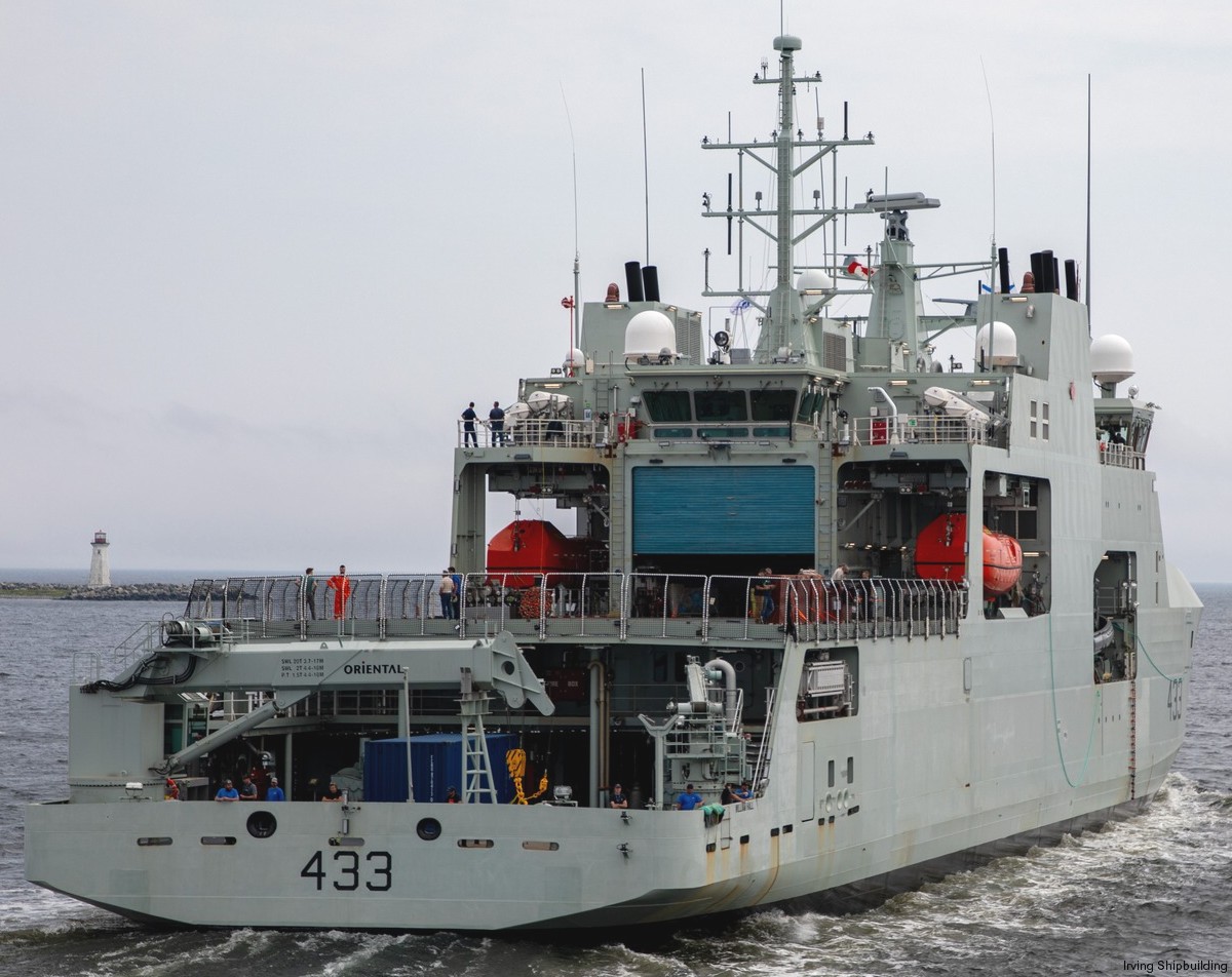 aopv-433 hmcs william hall harry dewolf class arctic offshore patrol vessel ship ncsm royal canadian navy 16 irving