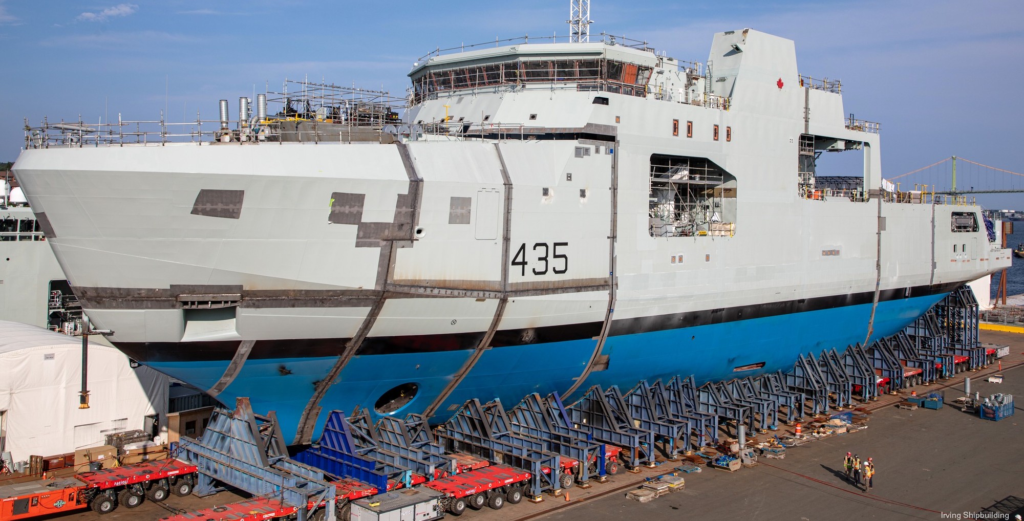 aopv-435 hmcs robert hampton gray harry dewolf class arctic offshore patrol vessel ship ncsm irving halifax 03x