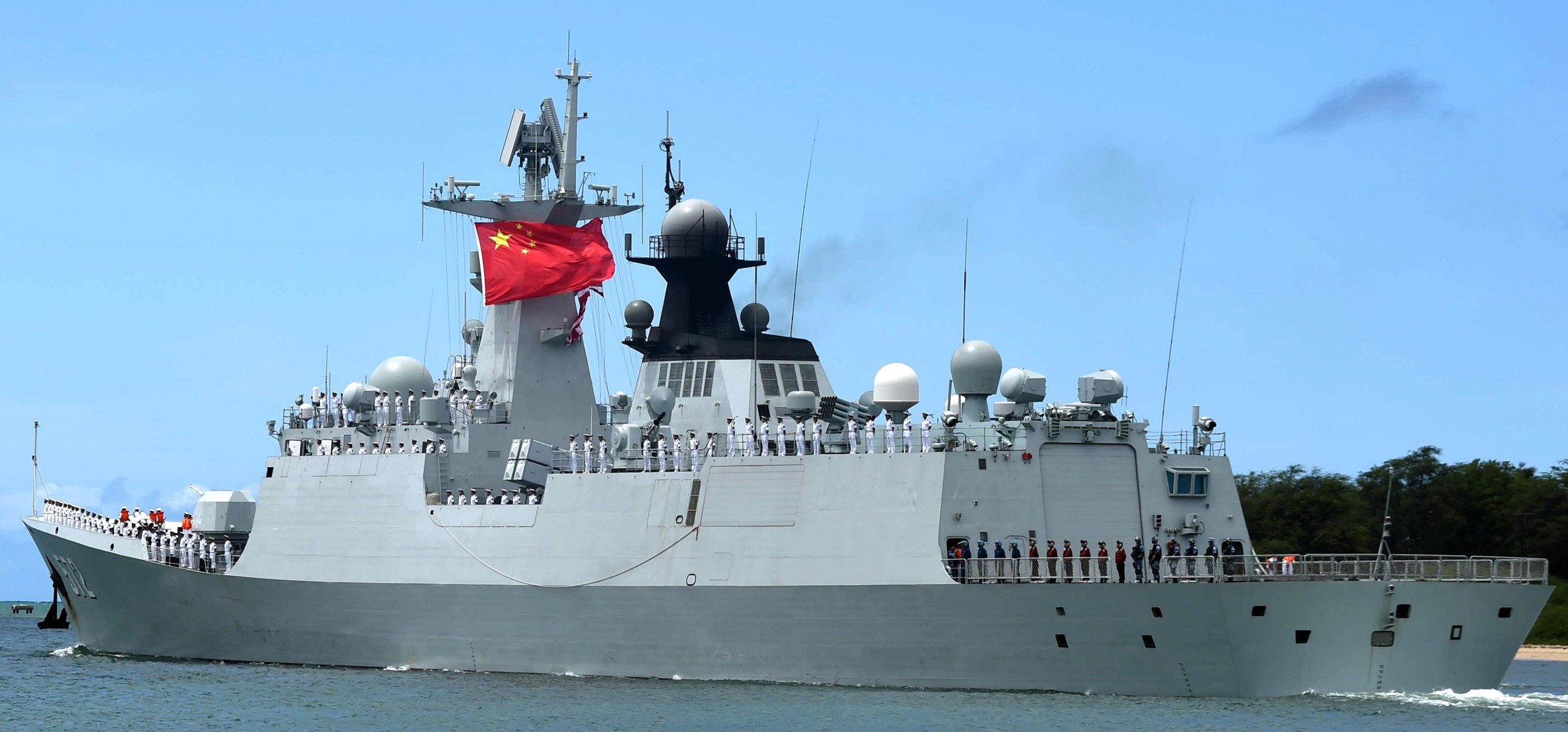 Type 054A Jiangkai II class Missile Frigate PLAN Navy China