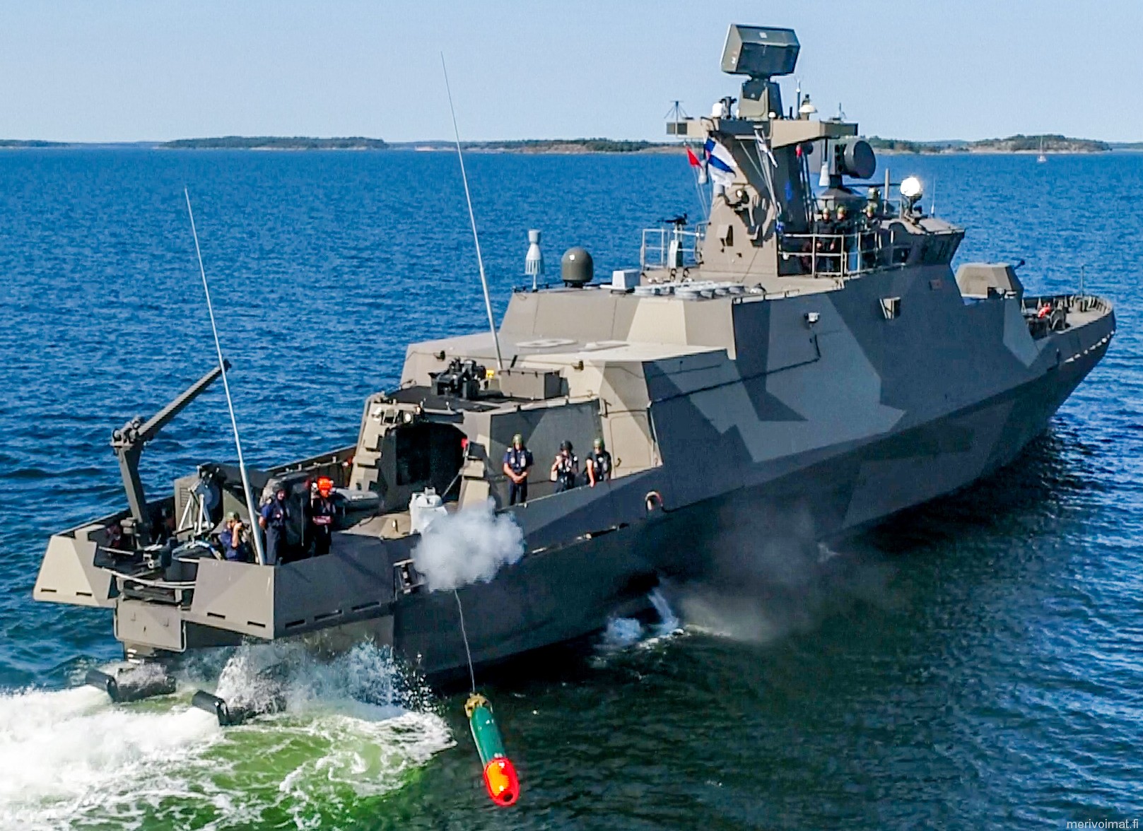 81 fns tornio hamina class fast attack missile craft facm finnish navy suomen merivoimat saab torped-47 08