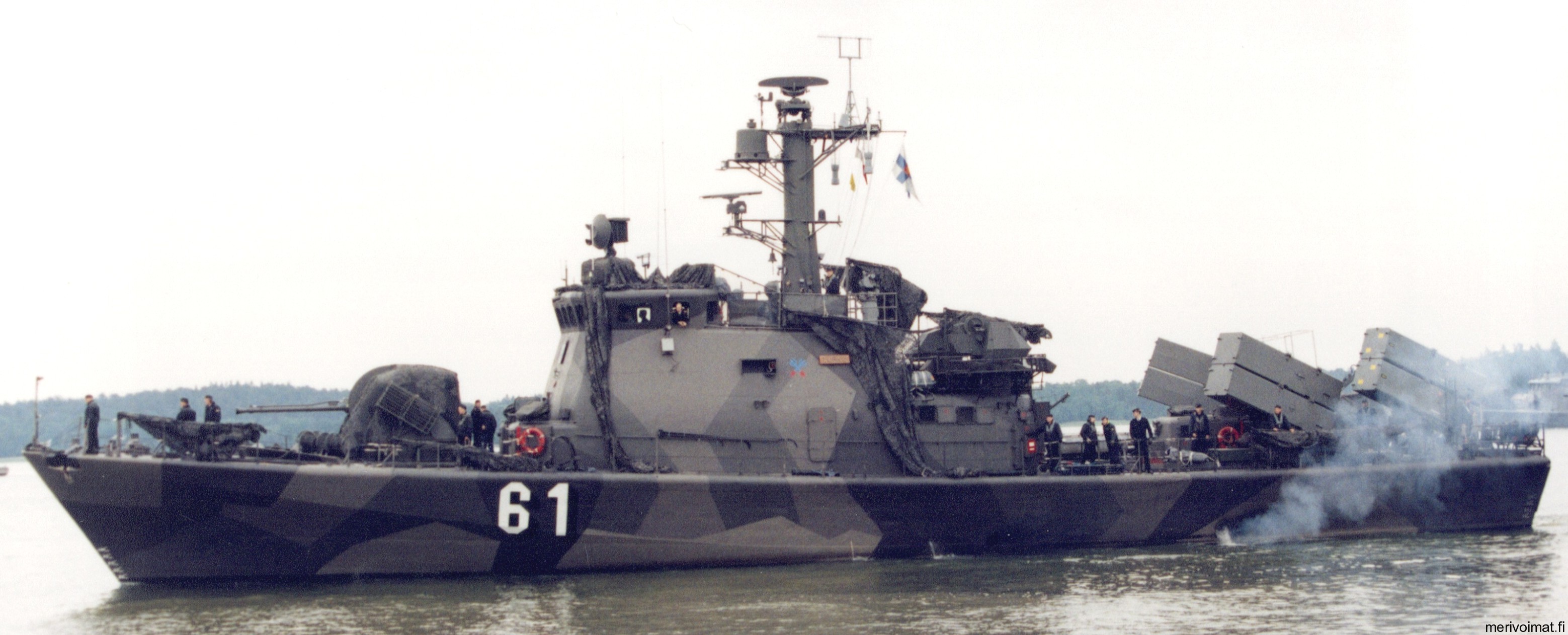 helsinki class missile boat finnish navy suomen merivoimat bofors 57l70 gun saab rbs15 ssm sako 02x