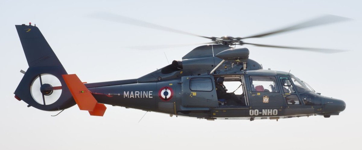 AS365 SA 365 Dauphin Helicopter French Navy Marine Nationale