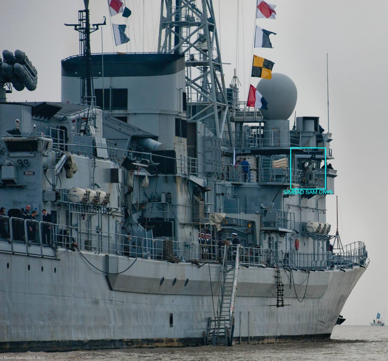 georges leygues class frigate anti submarine destroyer f70as french navy marine nationale simbad mistral sam ciws missile