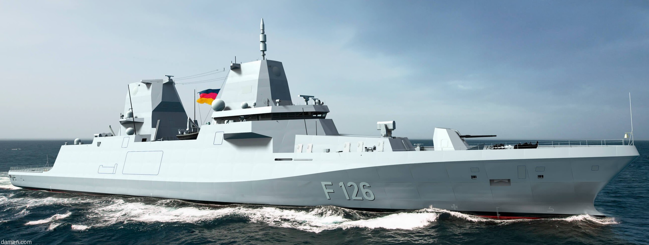 f126 class type 126 mks 180 frigate german navy deutsche marine fregatte 08 damen