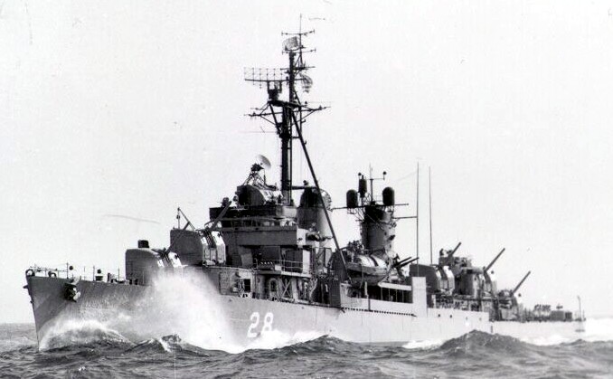 d 28 hs thyella aspis class fletcher destroyer hellenic navy