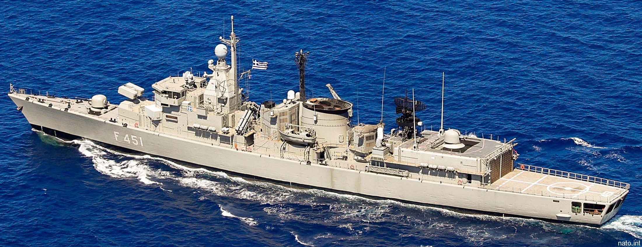 f-451 hs limnos elli kortenaer standard class missile frigate hellenic navy greece nato snmg 09