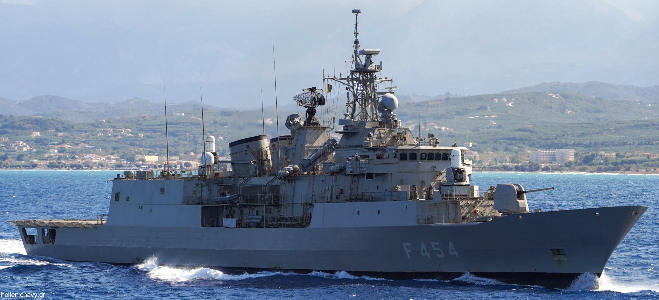 f-454 hs psara hydra meko 200hn class missile frigate hellenic navy 17x