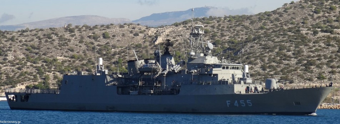 f-455 hs salamis hydra meko 200hn class missile frigate hellenic navy greece 09