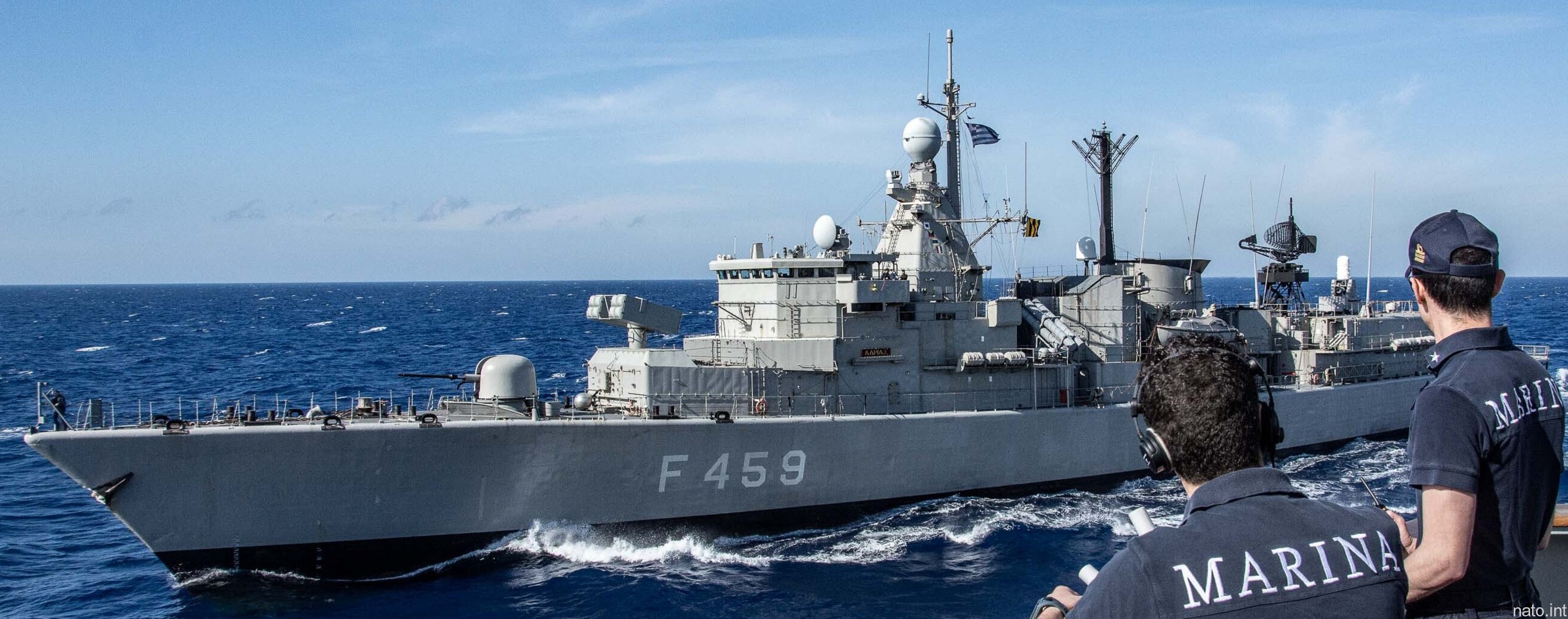 f-459 hs adrias elli kortenaer standard class missile frigate hellenic navy greece nato snmg 10