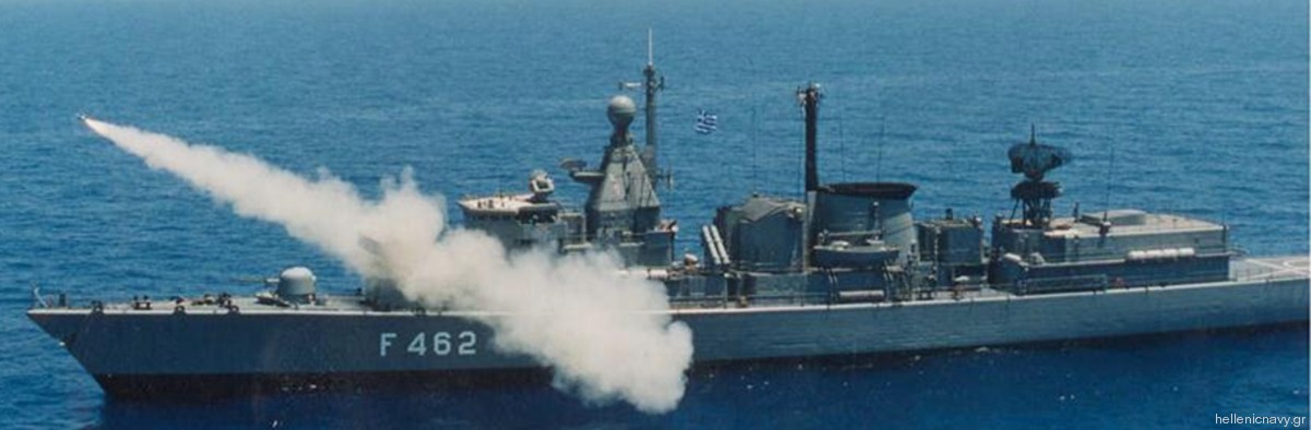 f-462 hs kountouriotis elli kortenaer standard class missile frigate hellenic navy greece sea sparrow rim-7 sam 03