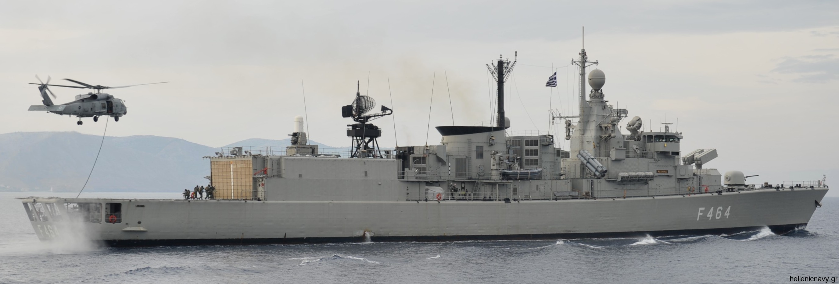 f-464 hs kanaris elli kortenaer standard class missile frigate hellenic navy greece s-70 helicopter 04