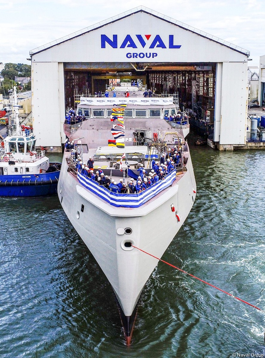 f-601 hs kimon fdi class missile frigate hellenic navy greece launching lorient 03