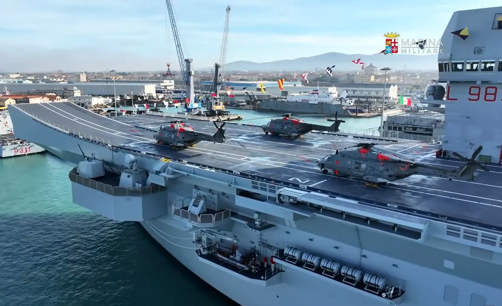 l-9890 its trieste lhd landing ship helicopter dock italian navy marina militare 2024 23