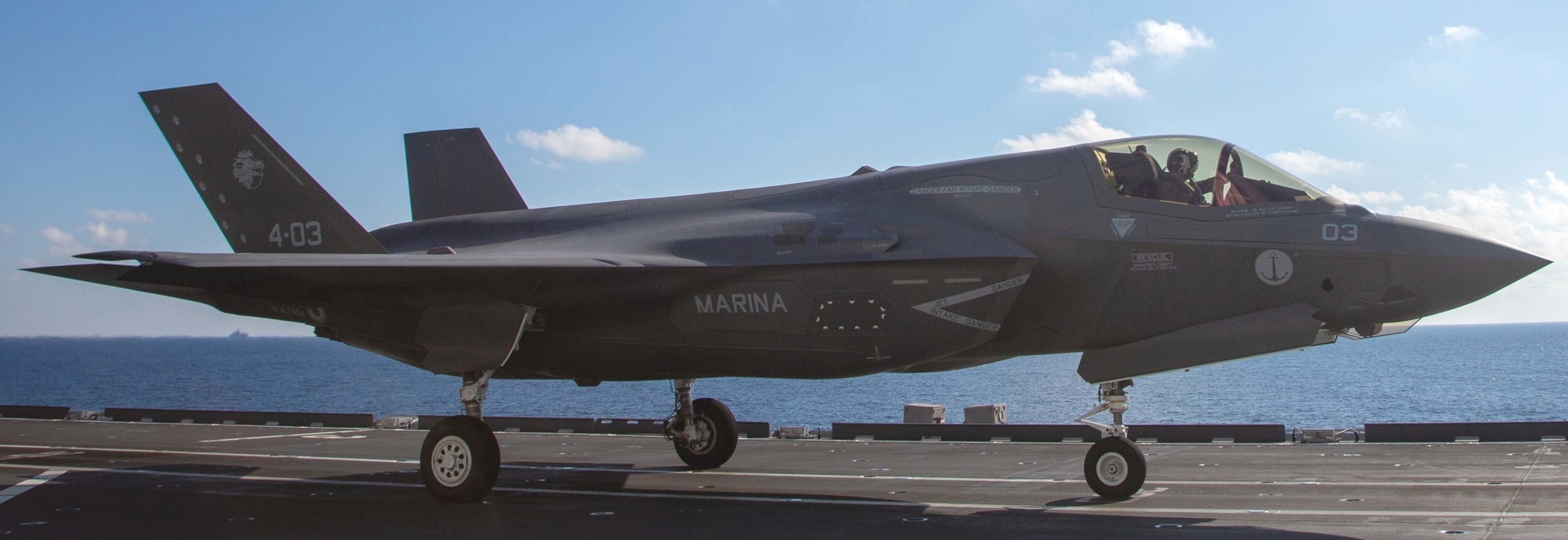 f-35b lightning ii italian navy marina militare lockheed martin leonardo grupaer c550 cavour 08