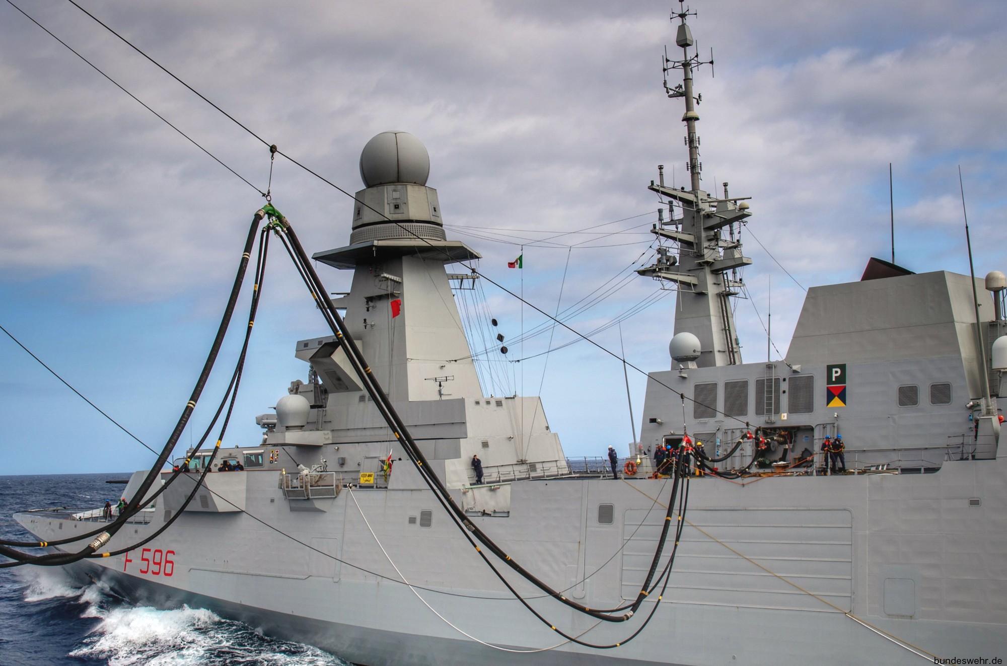 f-596 federico martinengo its nave bergamini fremm class guided missile frigate italian navy marina militare 31