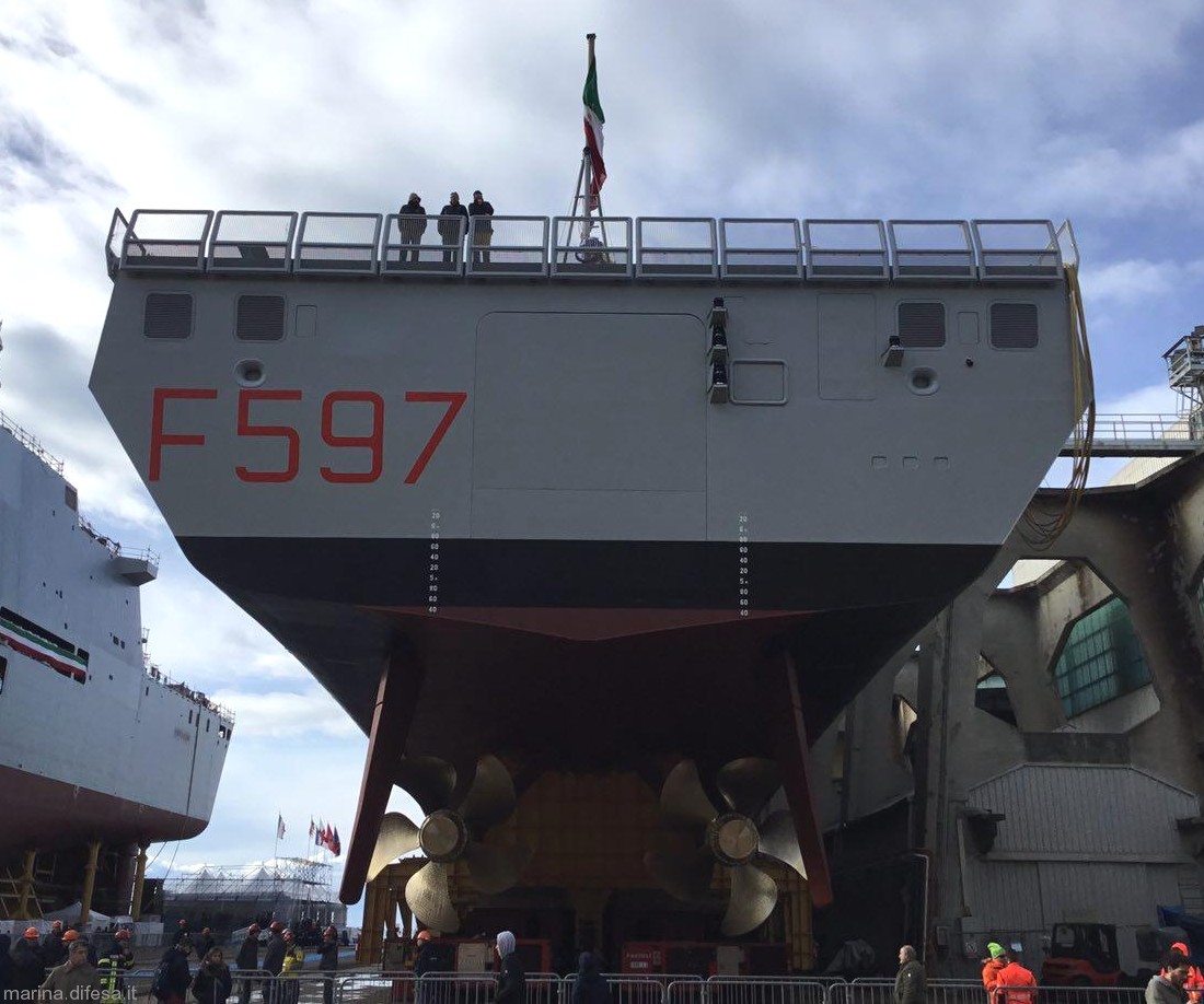 f-597 antonio marceglia its nave bergamini fremm class guided missile frigate italian navy marina militare 13