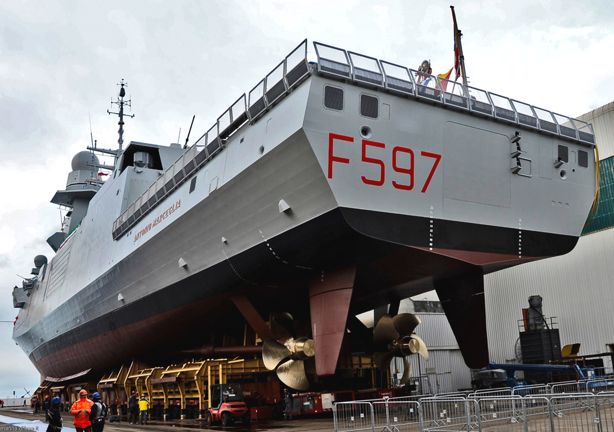 f-597 antonio marceglia its nave bergamini fremm class guided missile frigate italian navy marina militare 19