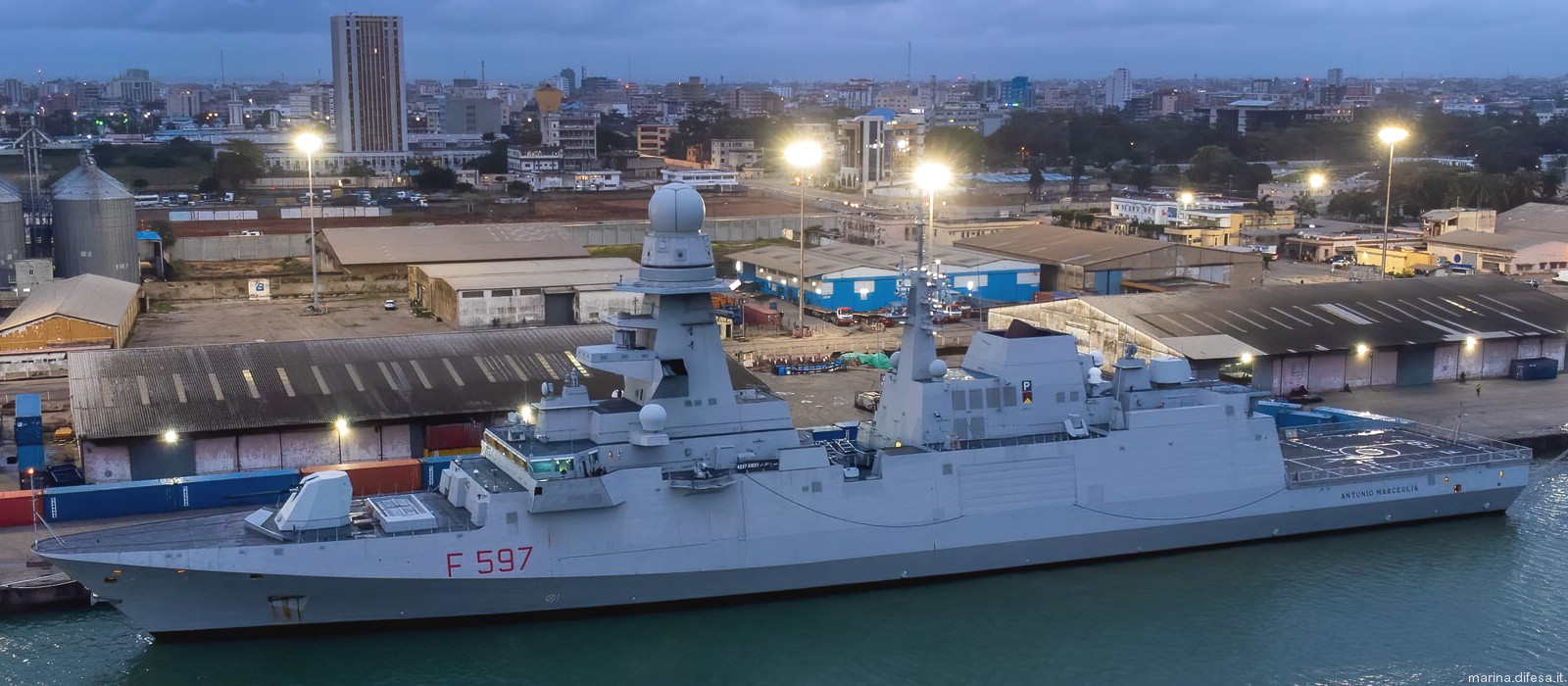 f-597 antonio marceglia its nave bergamini fremm class guided missile frigate italian navy marina militare nato 39