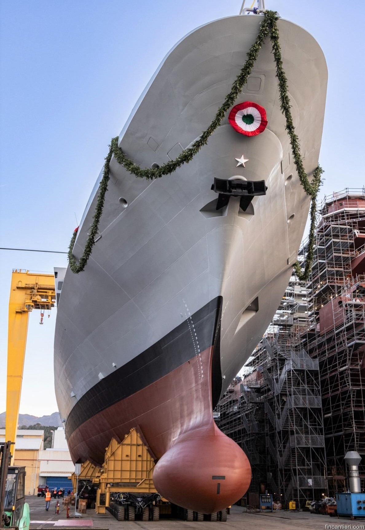 f-598 spartaco schergat its nave bergamini fremm class guided missile frigate ffg italian navy marina militare launch 03