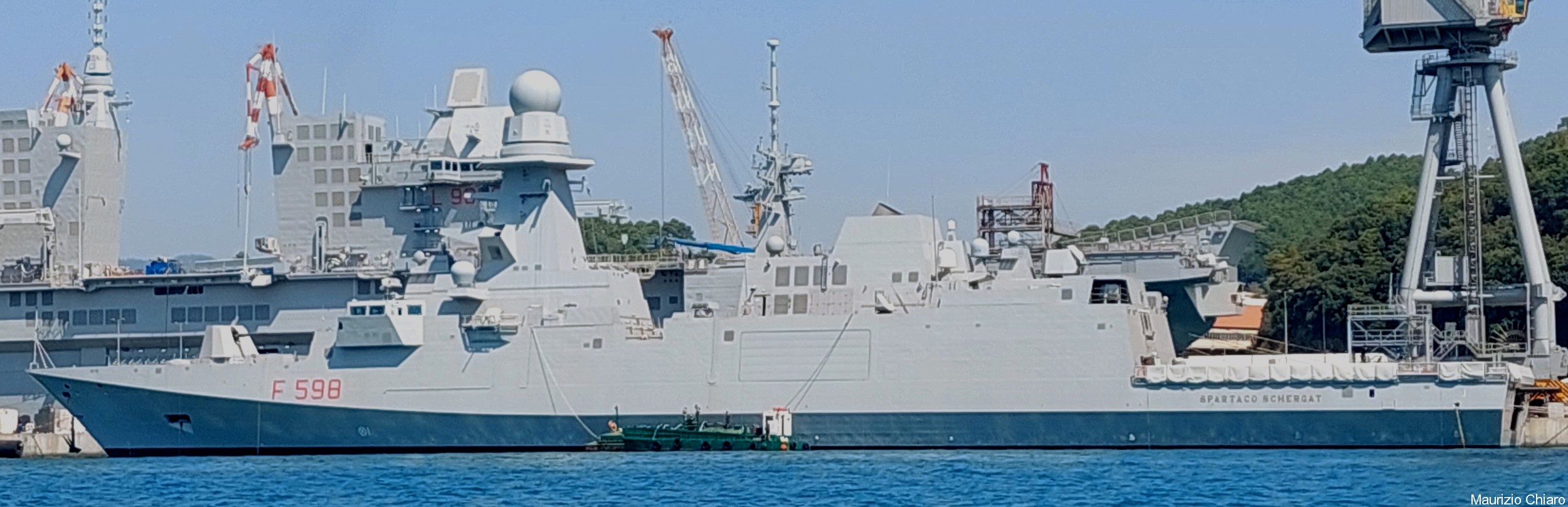 f-598 spartaco schergat its nave bergamini fremm class guided missile frigate ffg italian navy marina militare 08