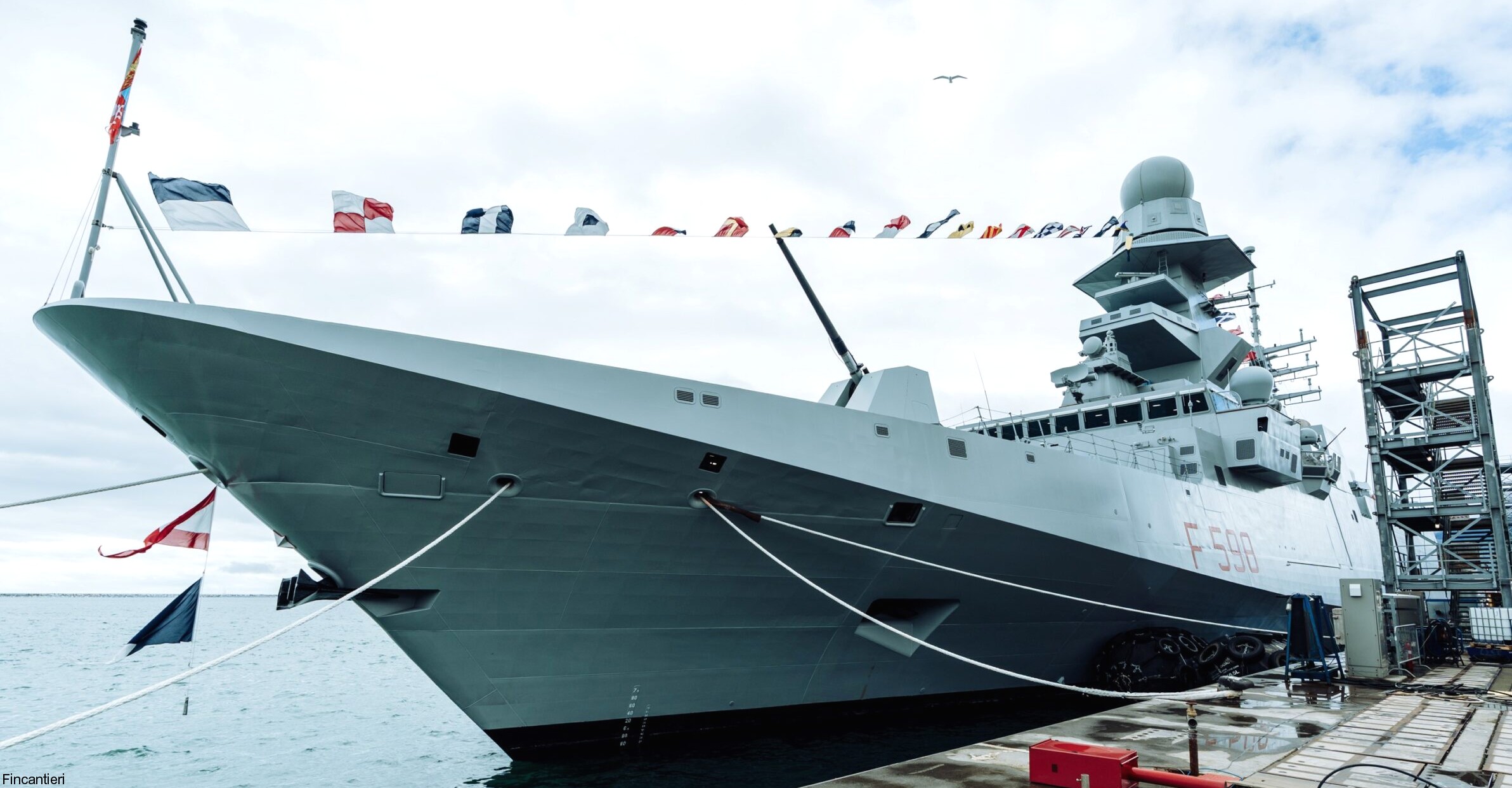 f-598 spartaco schergat its nave bergamini fremm class guided missile frigate ffg italian navy marina militare fincantieri 10x