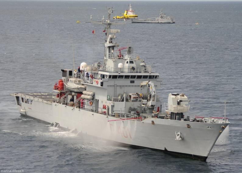 cassiopea class offshore patrol vessel italian navy marina militare italiana anti pollution