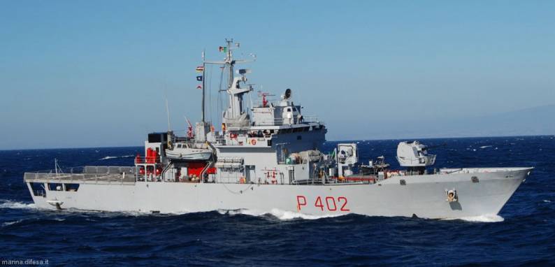 p 402 its libra cassiopea class offshore patrol vessel opv italian navy