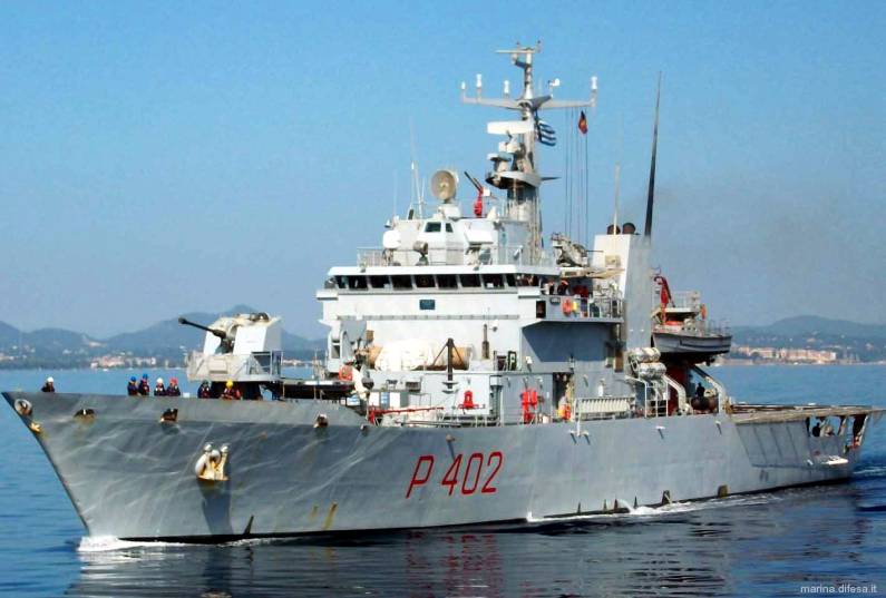 p 402 libra offshore patrol vessel opv italian navy