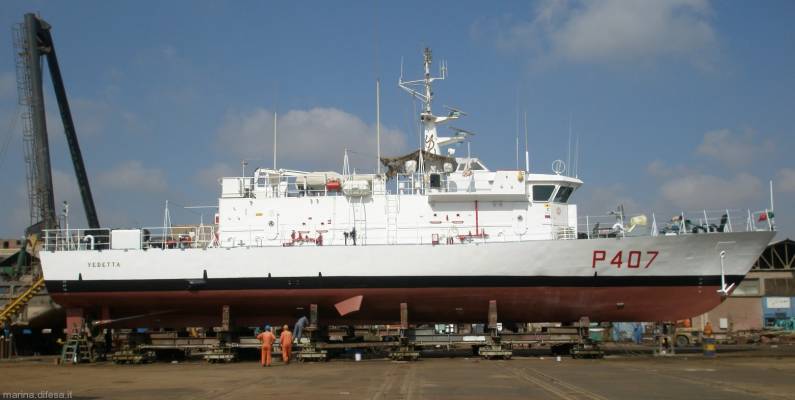 p 407 vedetta patrol vessel