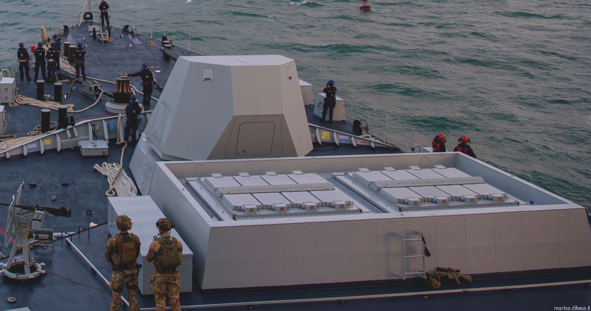 p-432 raimondo montecuccoli thaon di revel class offshore patrol vessel opv ppa nave its italian navy sylver vls aster 14