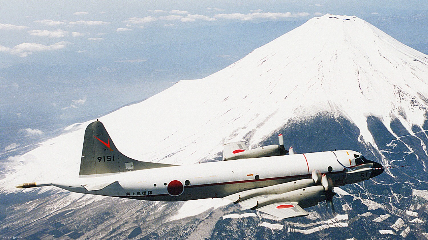 kawasaki up-3c orion equipment testing aircraft japan maritime self defense force jmsdf 9151 05