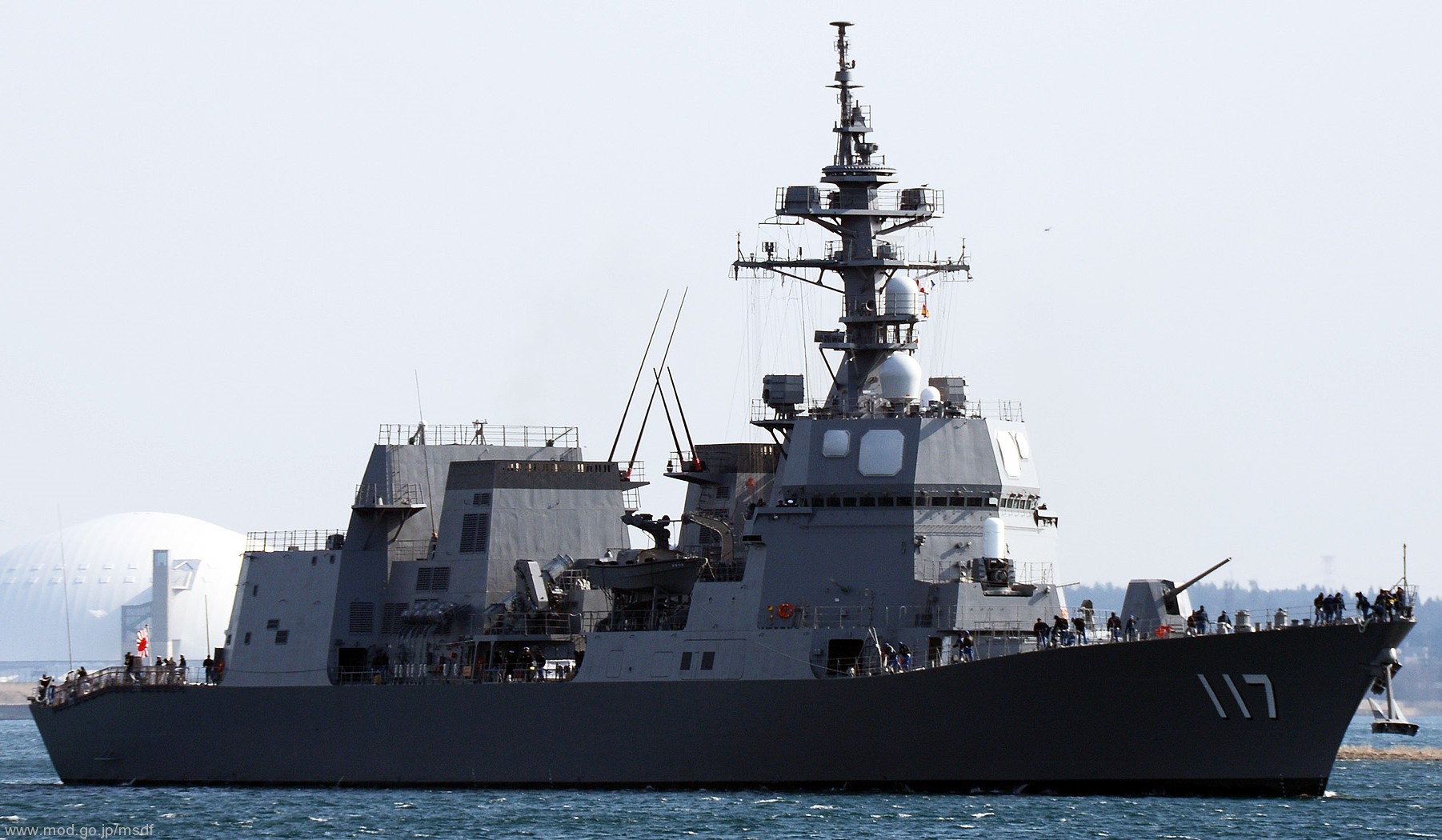 dd-117 js suzutsuki akizuki class destroyer japan maritime self defense force jmsdf 04