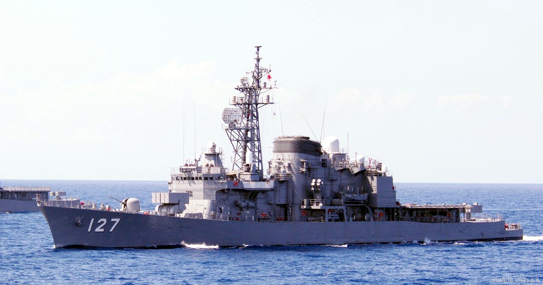dd-127 jds isoyuki hatsuyuki class destroyer japan maritime self defense force jmsdf ihi marine united yokohama
