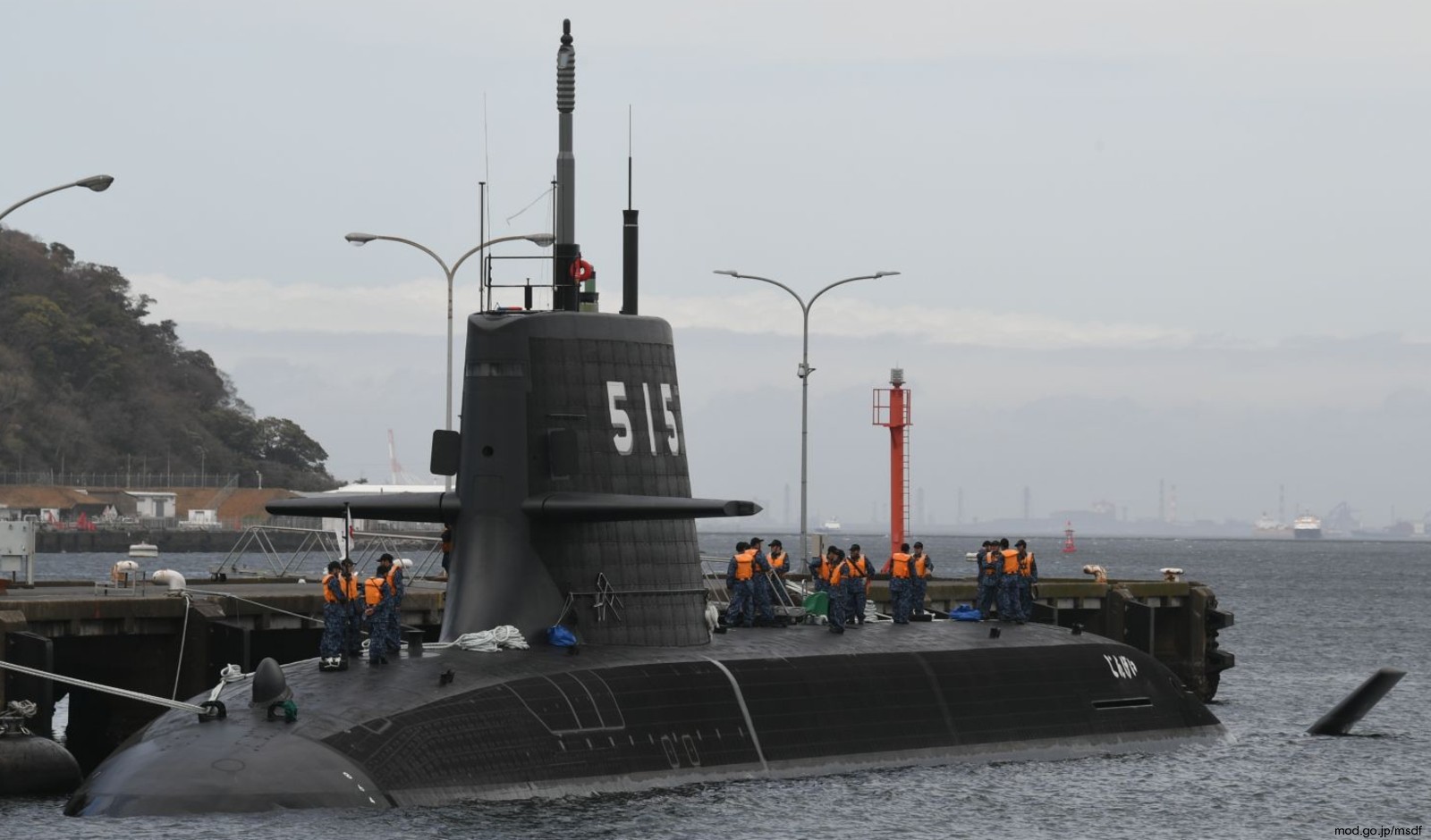 ss-515 js jingei taigei 29ss class attack submarine ssk aip japan maritime self defense force jmsdf 13