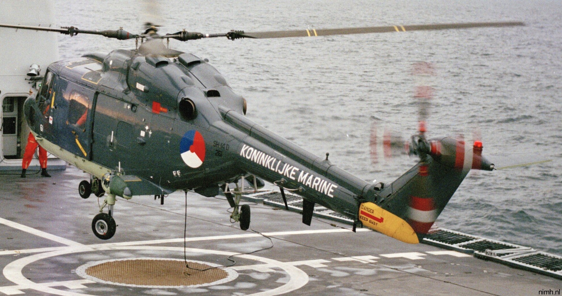 sh-14d lynx helicopter royal netherlands navy koninklijke marine 261 02