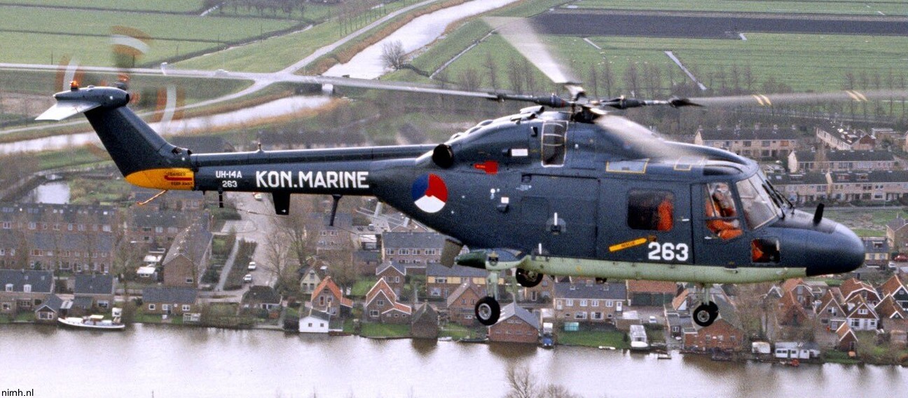 uh-14a lynx mk.25 helicopter royal netherlands navy koninklijke marine 263 02