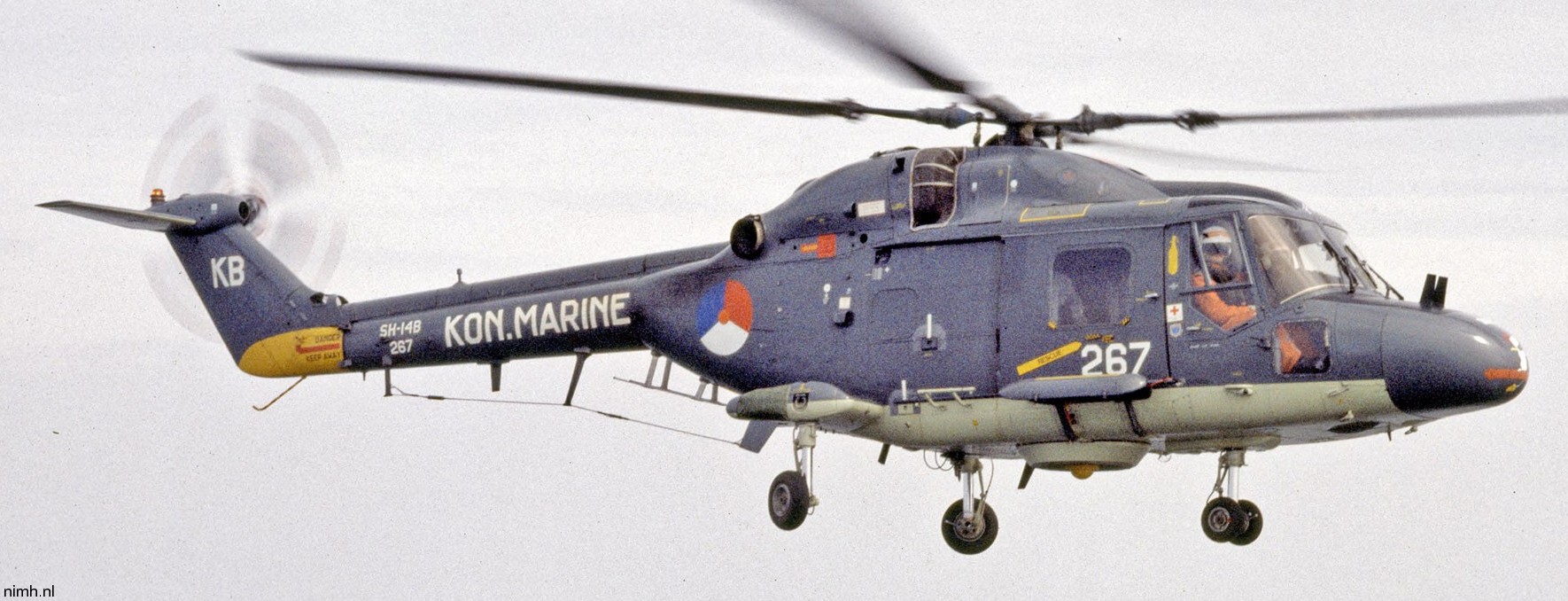 sh-14b lynx mk.27 helicopter royal netherlands navy koninklijke marine 267 02