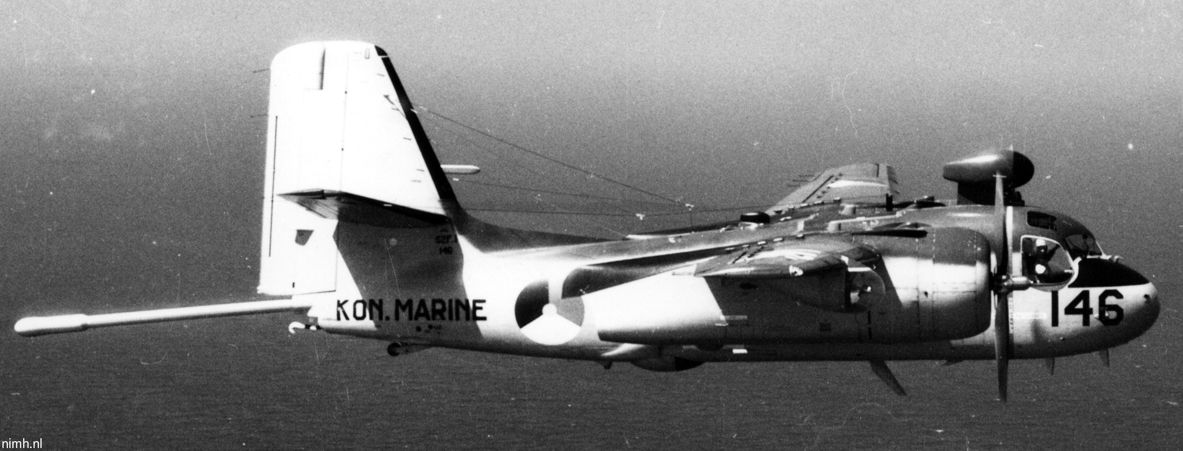 s-2a tracker anti submarine aircraft royal netherlands navy koninklijke marine 146 04