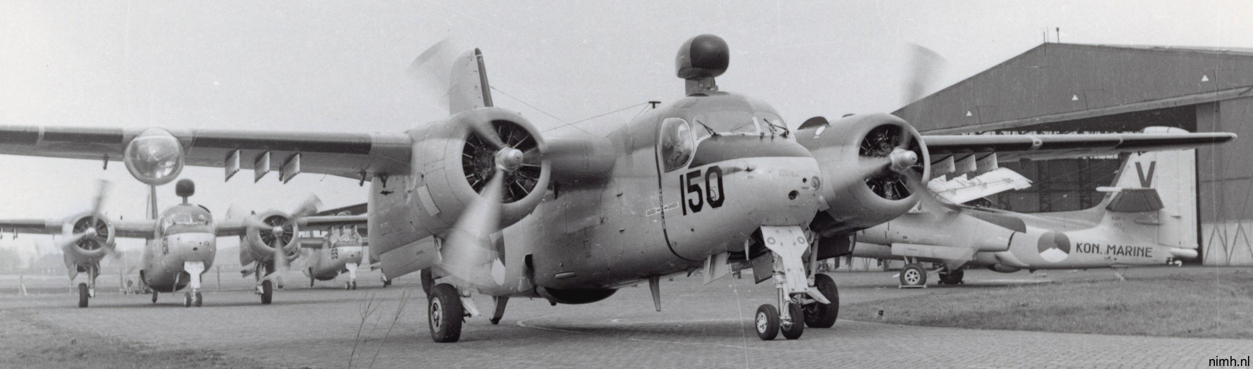 s-2a tracker anti submarine aircraft royal netherlands navy koninklijke marine 150 03